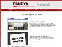 Tablet Screenshot of pandyausa.com